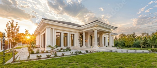 Beautiful exterior of newly...