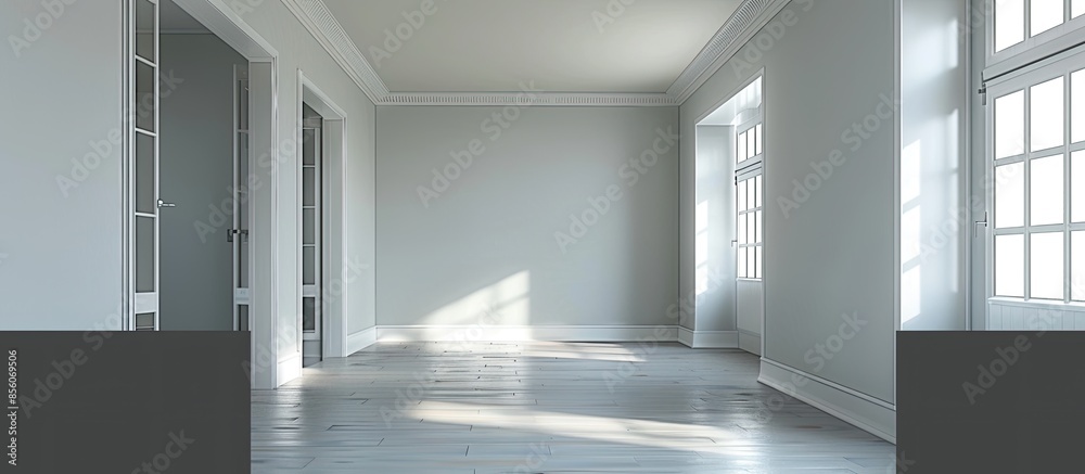 Empty brand new house . with copy space image. Place for adding text or design Empty brand new house . with copy space image. Place for adding text or design