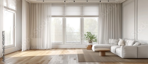 Cozy light home interior wi...