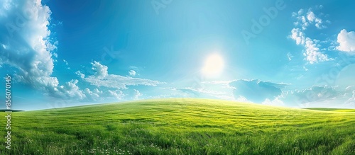 Panoramic natural landscape...