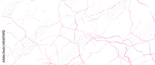 Vector marble pattern with pink cracks Transparent texture.	