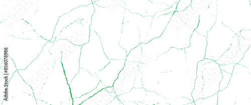 Vector marble pattern with green cracks Transparent texture.	