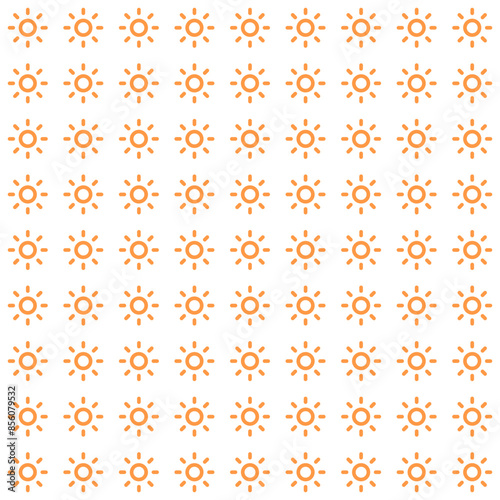 sun Pattern background vector design 