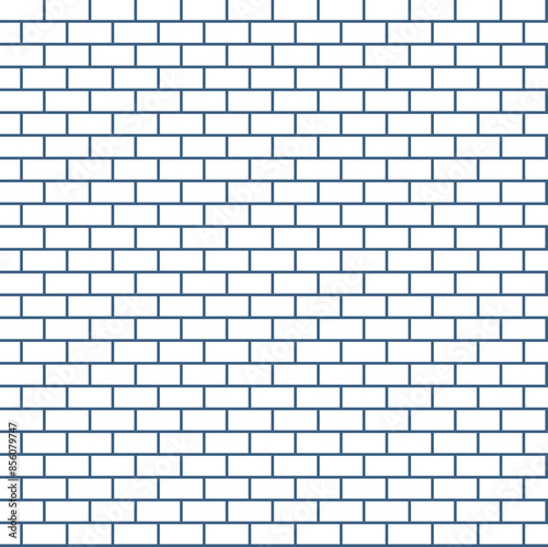 Brick Pattern background vector design
