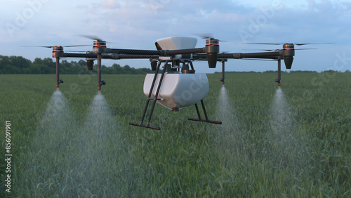 Agricultural Spraying Drone
