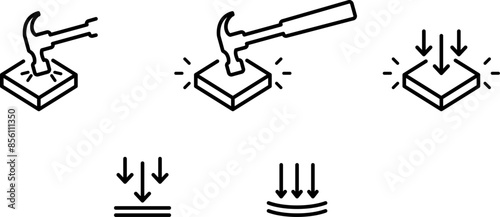 High Rigidity icon , vector illustration