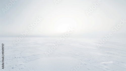 Pristine expanse white canvas. Generative AI