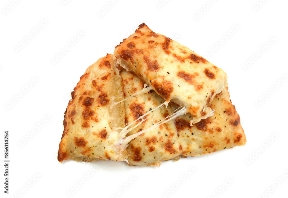 Cut off slice pizza isolated on white background Cut off slice pizza isolated on white background