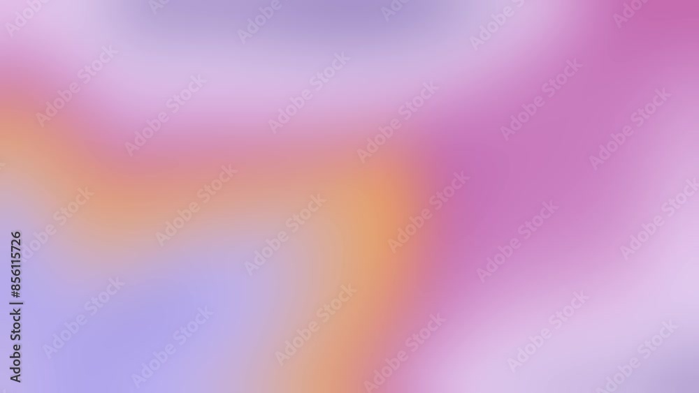 Abstract pastel gradient retro color theme, soft trendy animation backgorund