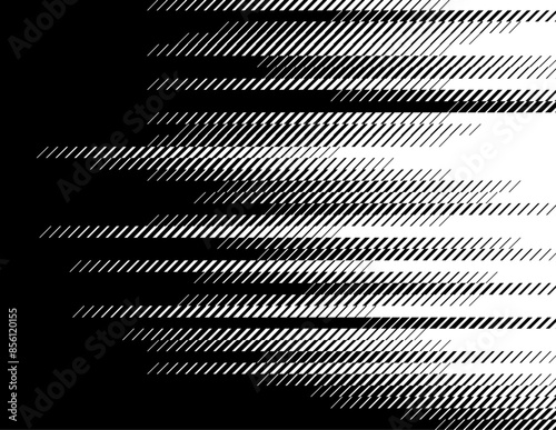 Black and white transition background pattern. seamless pattern transition for backgroud, jersey pattern. Sport background. Vector Format Illustration. EPS10
