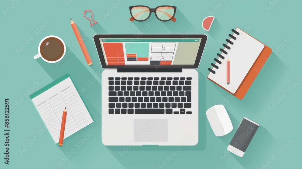 Efficient Business Planning on Laptop with Open Calendar for Scheduling Meetings and Deadlines Efficient Business Planning on Laptop with Open Calendar for Scheduling Meetings and Deadlines