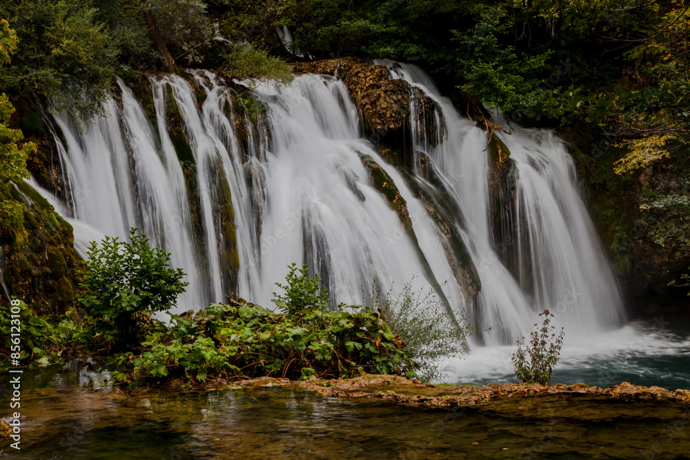 waterfall in the park