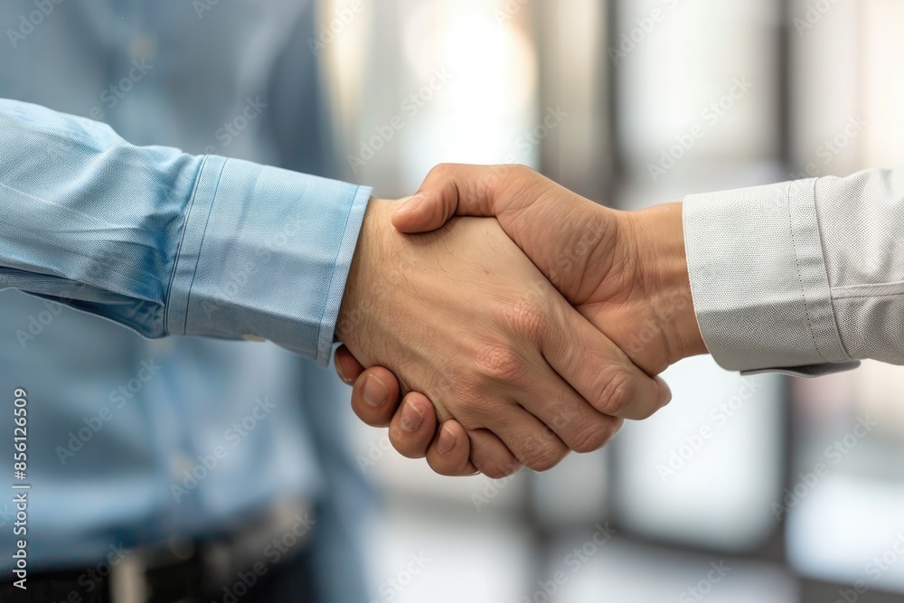 Two Hands Shaking in Agreement Two Hands Shaking in Agreement