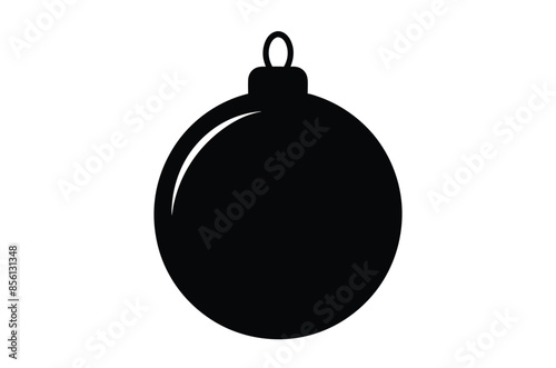 Christmas ball, Christmas ball icon vector, Christmas bauble vector illustration