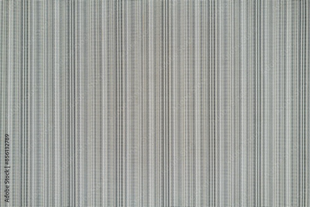 Detailed patterns in the stitching of a curtain in a window Detailed patterns in the stitching of a curtain in a window