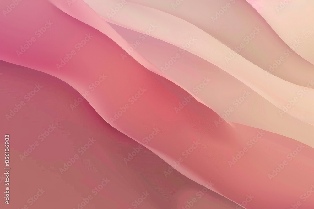 Abstract pink gradient background with wavy shapes Abstract pink gradient background with wavy shapes