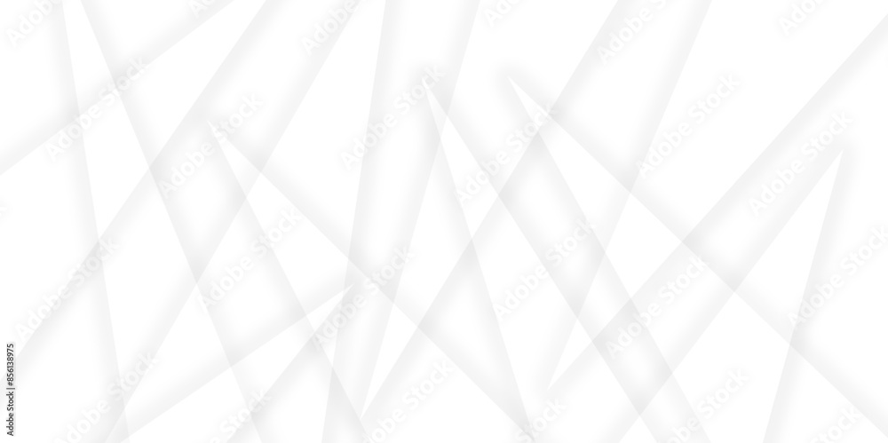Abstract Minimal Geometric background with triangular bright light with soft shadows as pattern. Modern and seamless stripe geometric line transparent white abstract background.space futuristic design Abstract Minimal Geometric background with triangular bright light with soft shadows as pattern. Modern and seamless stripe geometric line transparent white abstract background.space futuristic design