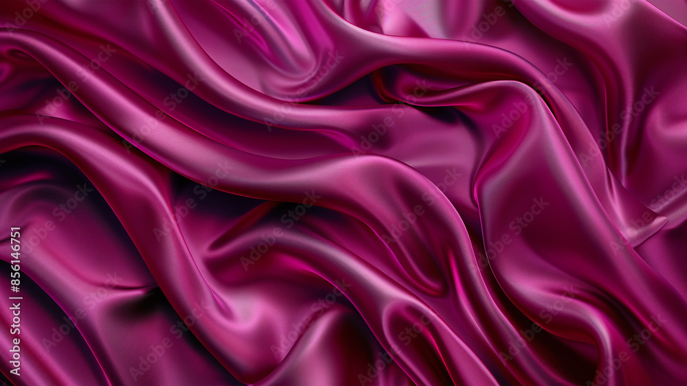 Fototapeta premium Abstract Velvet Dreams: A Luxurious Textured Fabric Landscape as Wallart and Wallpaper, Inviting Touch and Wonder