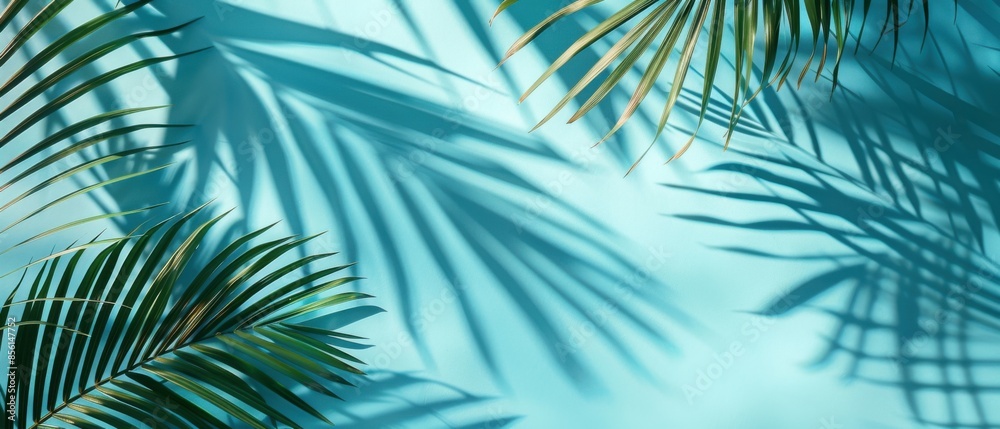 concept of relaxation on the ocean shore, white sand and palm leaves. concept of relaxation on the ocean shore, white sand and palm leaves.