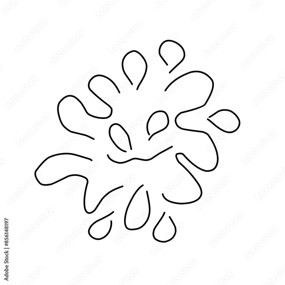 Obraz premium Water Explosion