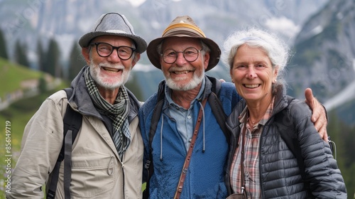 a group of people posing for a photo © Vasilis