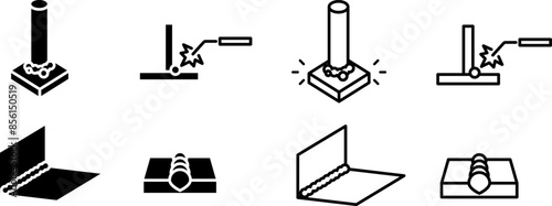 Good Weldability icon, vector illustration