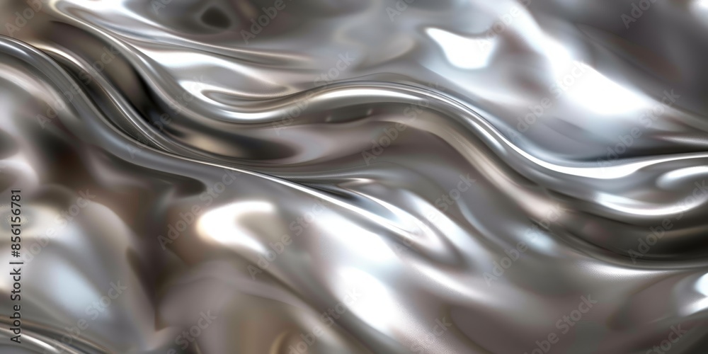 Abstract Silver Fabric Texture Abstract Silver Fabric Texture
