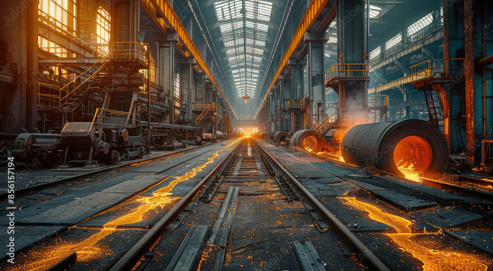 Steel industry. Generative AI. Steel industry. Generative AI.