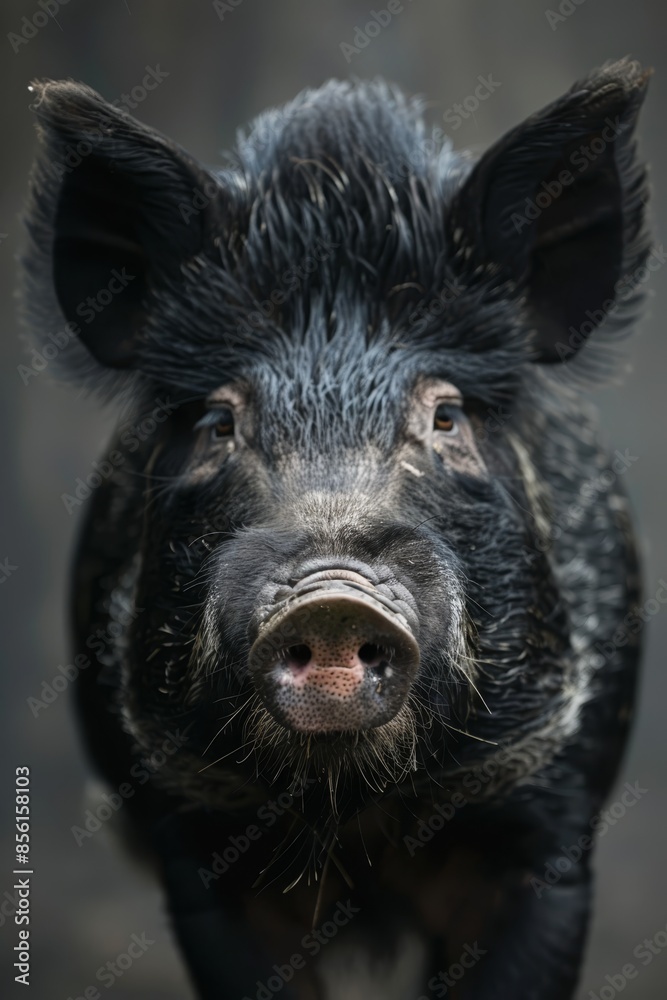 solid black Minor dirt speck on its snout solid black Minor dirt speck on its snout