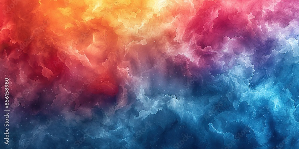 Fototapeta premium watercolor pastel background.illustration