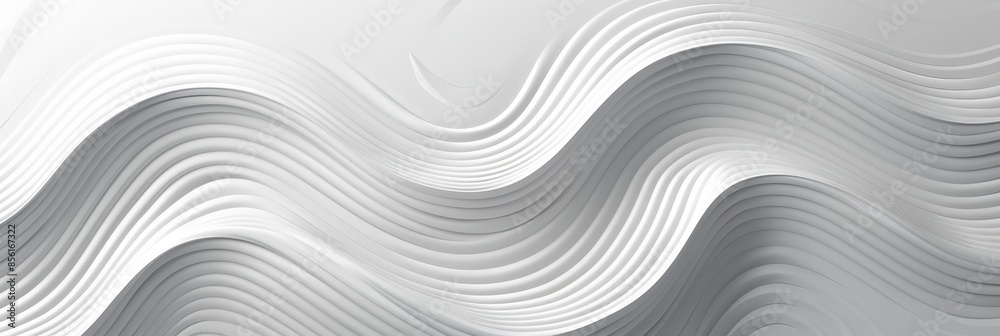 Abstract White Wavy Pattern Abstract White Wavy Pattern