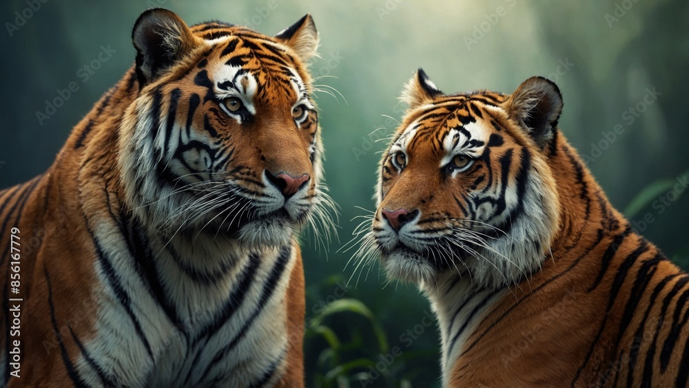 Fototapeta premium wallpaper international tiger day