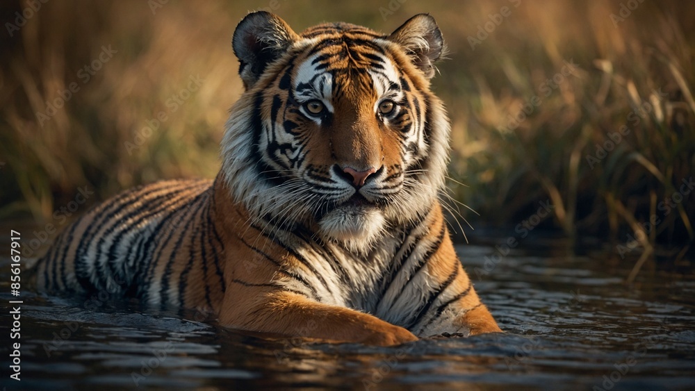 Fototapeta premium wallpaper international tiger day