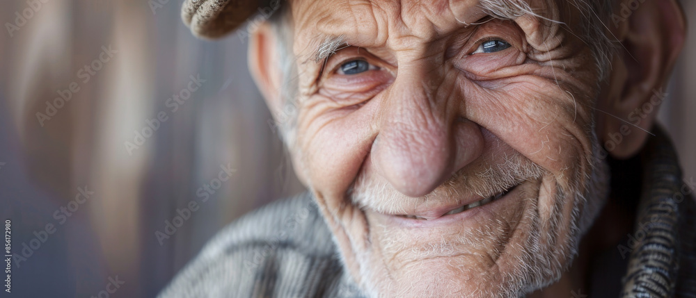 An elderly man with a captivating smile and twinkling eyes showcases a life rich with stories and experiences. An elderly man with a captivating smile and twinkling eyes showcases a life rich with stories and experiences.