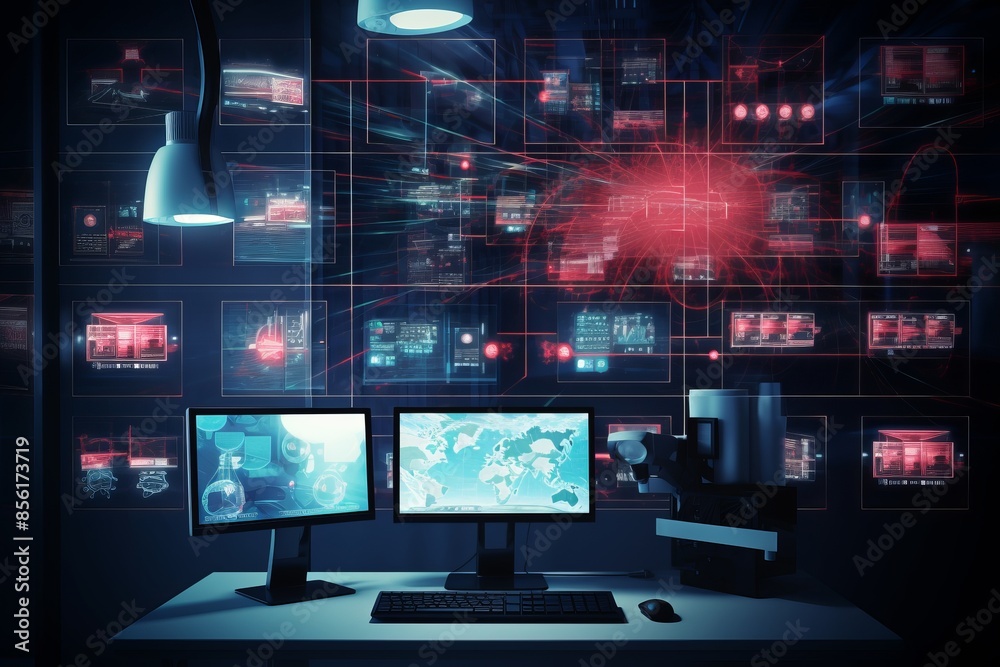 Digital Shield: CCTV and Guard Monitoring UI Ensuring Secure Protection Digital Shield: CCTV and Guard Monitoring UI Ensuring Secure Protection