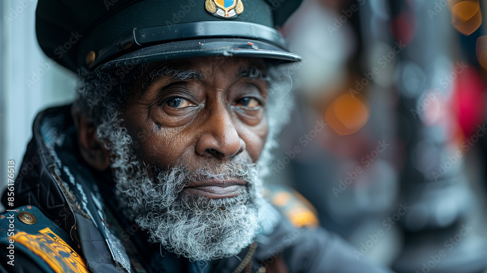 Homeless Veteran American, AI-generated Homeless Veteran American, AI-generated