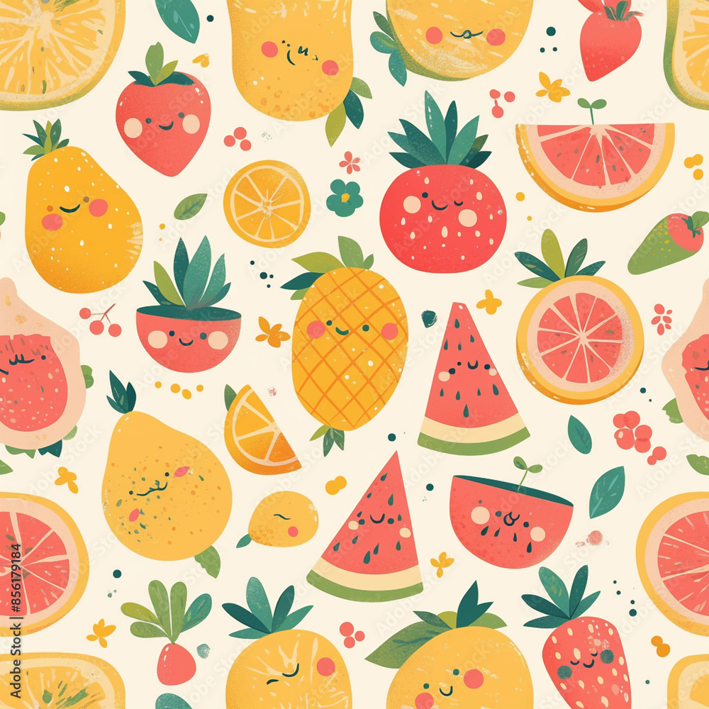 Fruit Seamless Patterns Fruit Seamless Patterns