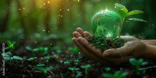 sdgs sustainable development green technologies environmental technology concept sustainable development goals.image illustration photo
