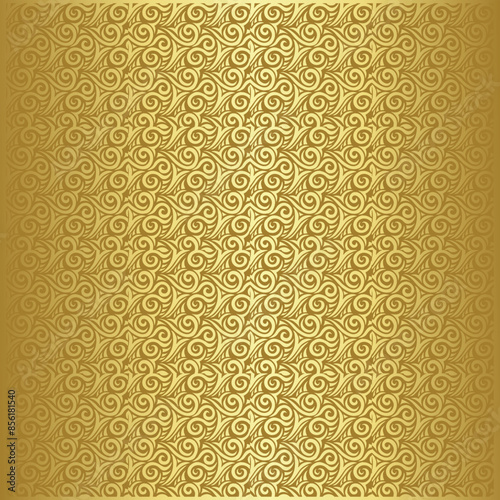 Ornament Background pattern gold Vector Art, Icons, and Graphics