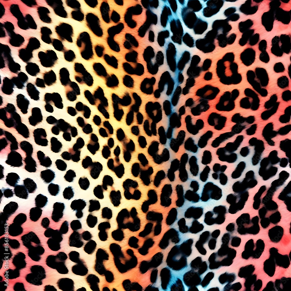 leopard background multicolored pattern animal pattern leather texture leopard background multicolored pattern animal pattern leather texture
