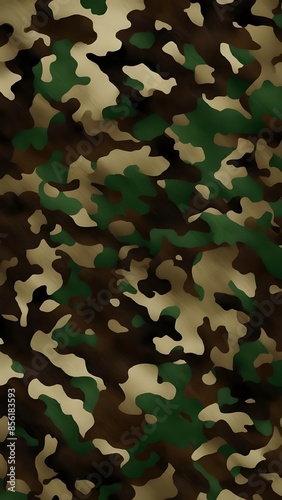 Camouflage military pattern modern texture khaki pattern