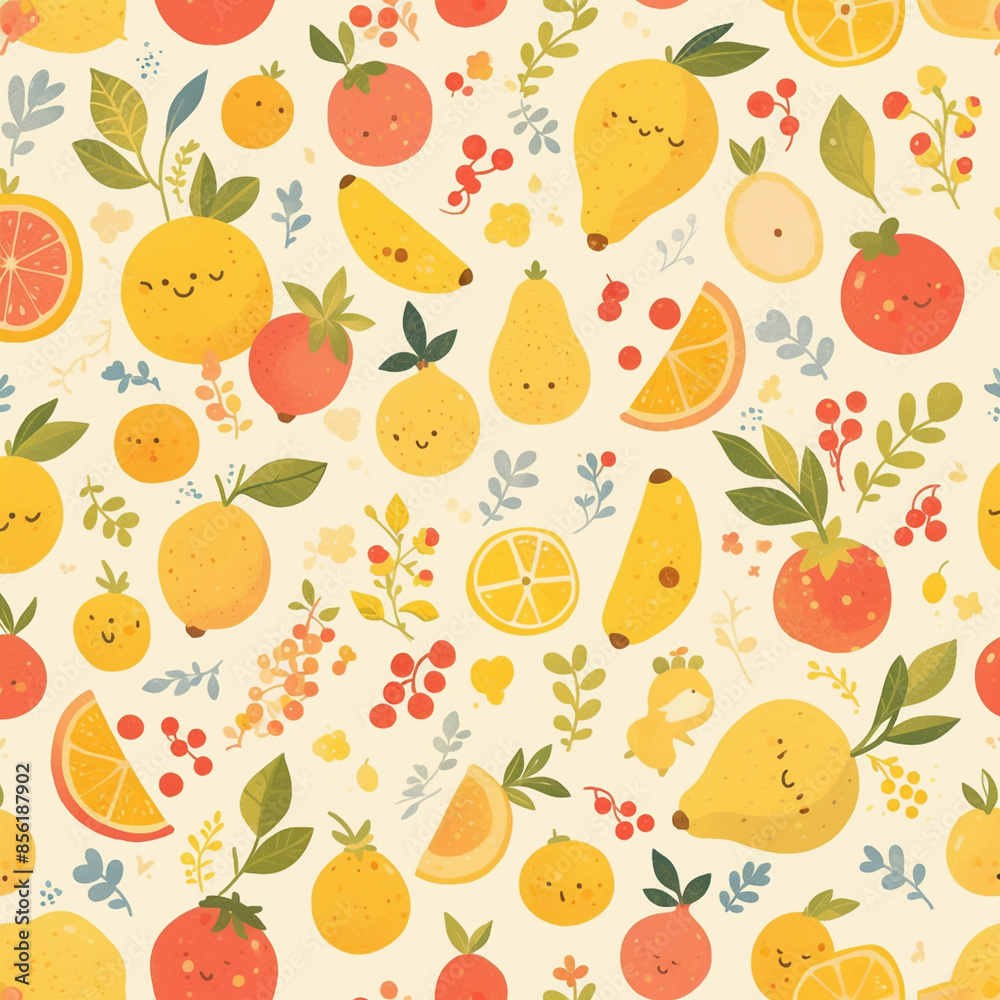 Fruit Seamless Patterns Fruit Seamless Patterns