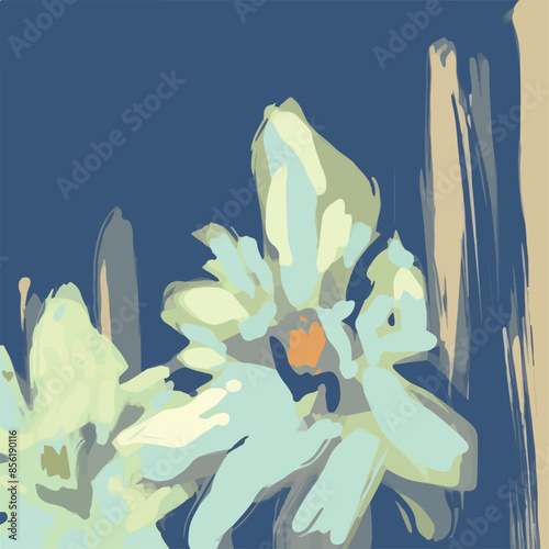 A vibrant collection of abstract floral illustrations, featuring bold colors and dynamic designs. Perfect for creative projects, home decor, and modern art enthusiasts. Ideal for adding a splash of co