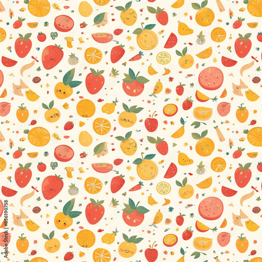 Fruit Seamless Patterns Fruit Seamless Patterns