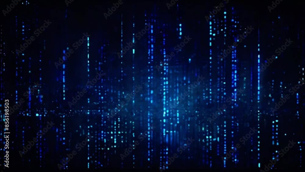 Bright blue small square dots abstract background. Seamless looping motion design. Video animation Ultra HD 4K Bright blue small square dots abstract background. Seamless looping motion design. Video animation Ultra HD 4K