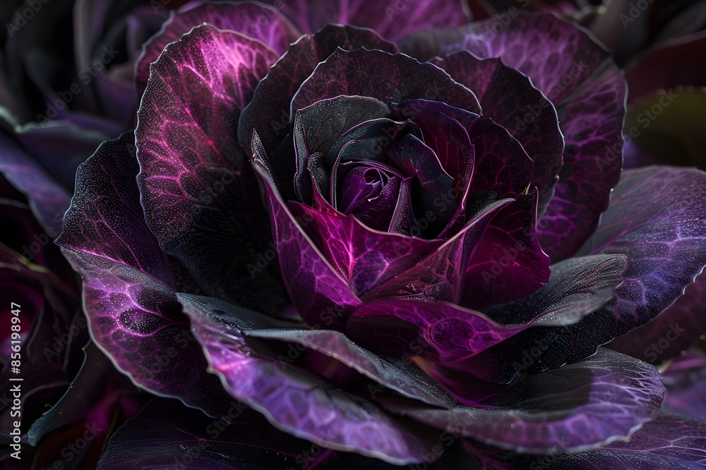 Obraz premium Beautiful purple rose