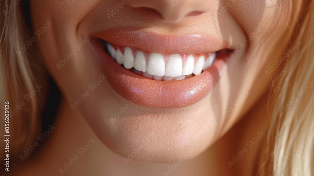 Obraz premium Professional Teeth Whitening. 