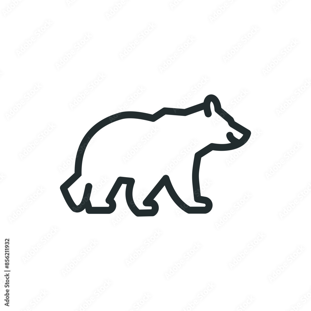 Fototapeta premium bear.eps