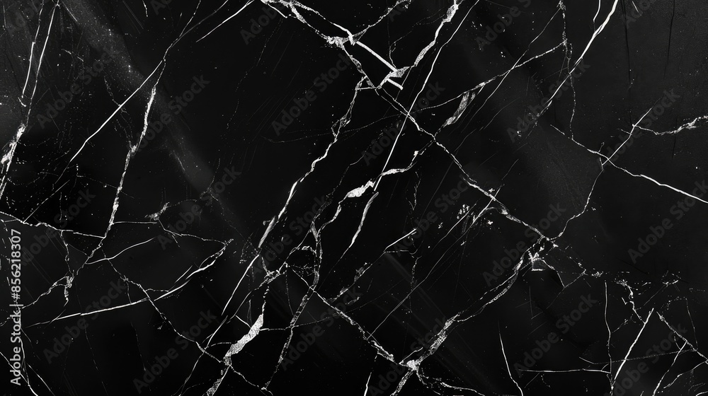 High Quality Black Marble Texture Wallpaper with Cracked Pattern High Quality Black Marble Texture Wallpaper with Cracked Pattern