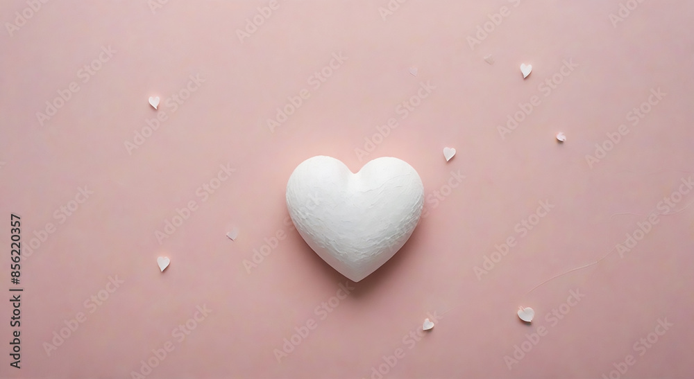 Fototapeta premium heart on the wall